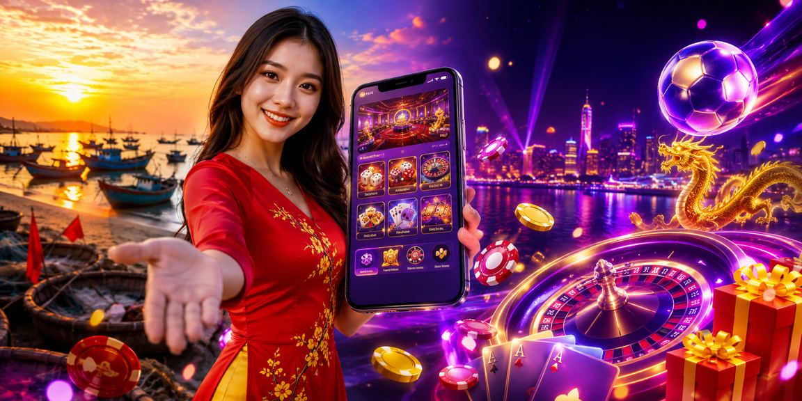 Người dùng truy cập ep2 trên điện thoại tại bãi biển Mũi Né