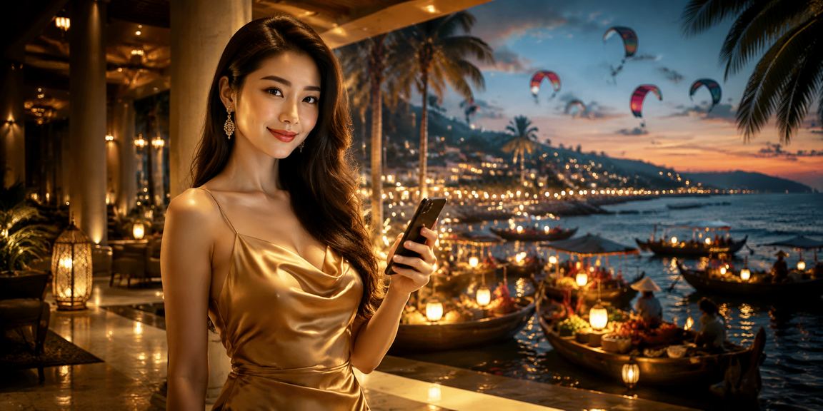 Không gian giải trí casino trực tuyến tại Việt Nam với màn hình hiển thị các trò chơi mới